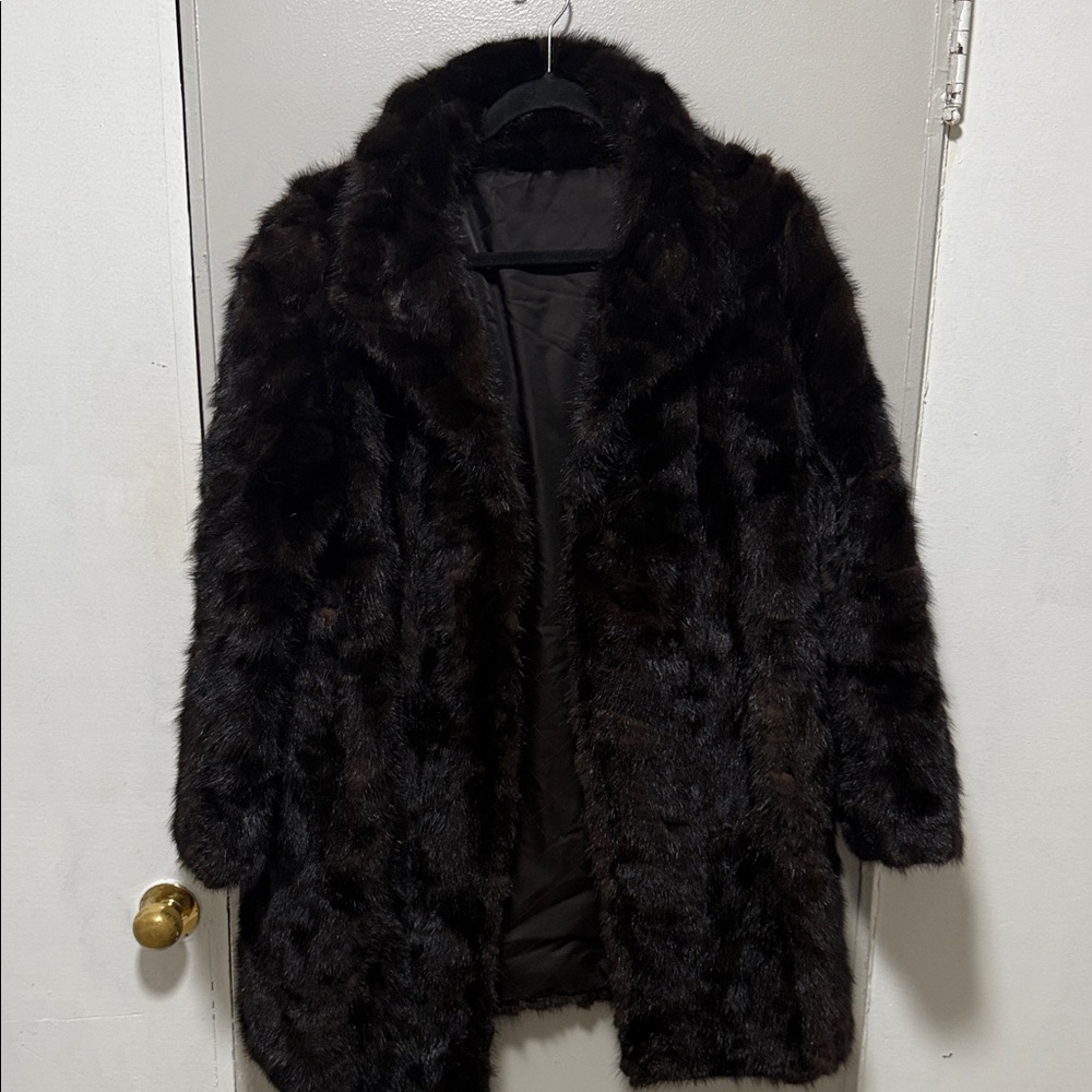 Saga fur mink coat